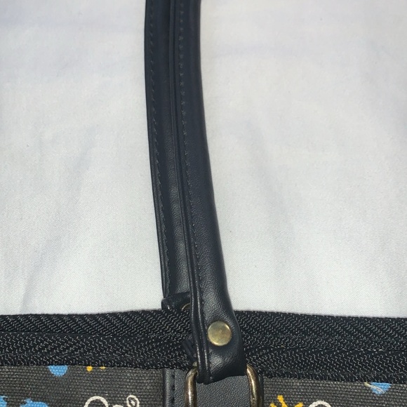 BNWOT Vintage Disney Mickey Mouse Tote / Shoulder Bag - Picture 3 of 9